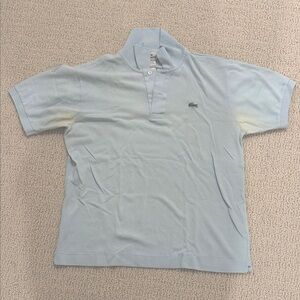 *Last Chance Price* Lacoste Size 4 Short Sleeve Polo Golf Shirt 100% Cotton